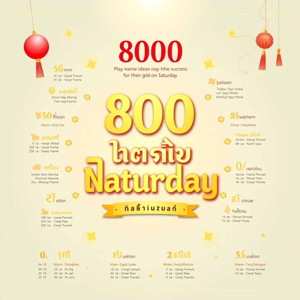 800 ไอเดีย ตั้งชื่อลูกชาย-ลูกสาว เกิดวันเสาร์ ปูทางความสำเร็จ ด้วยชื่อที่ดี